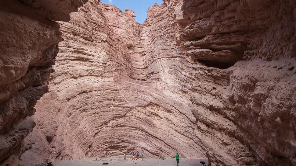 Garganta del Diablo, en la Quebrada de las Conchas, camino a Cafayate, Salta